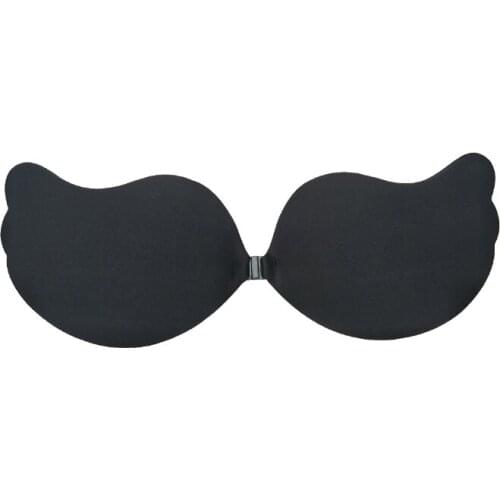 Womens Invisible Bra Strapless Self Adhesive Bra Silicone Push Up Backless Bra