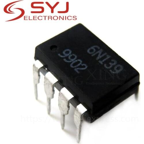10pcs/lot 6N139 EL6N139 A6N139 HCPL-6N139 SOP-8 DIP-8 SMD-8 In Stock