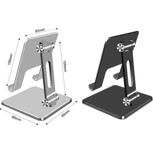 2021 Sale Phone Holder For IPhone 11 12 Pro Max Metal Portable Phone Holder Foldable Mobile Phone Stand Desk For Xiaomi Huawei