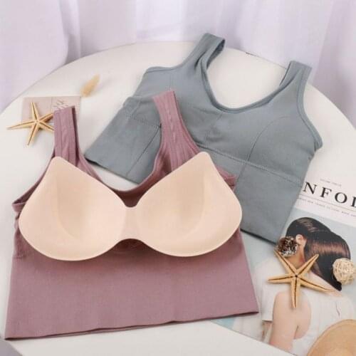 Bras for Women Sexy Seamless U Type Backless Bra Lady Push Up Bralette Brassiere Running Fitness Sports Underwear