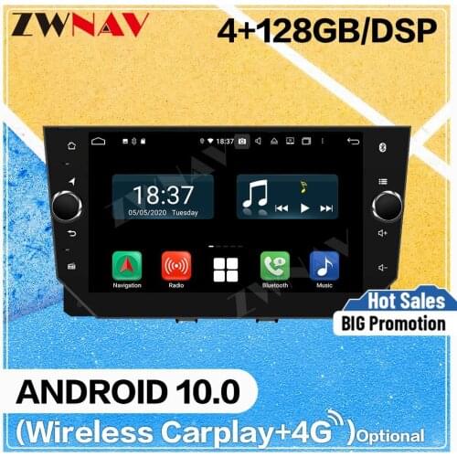 DSP Carplay Android 10.0 Screen Car Multimedia DVD Player for SEAT IBIZA 2018 2019 BT GPS Navigation Auto Radio Stereo Head Unit