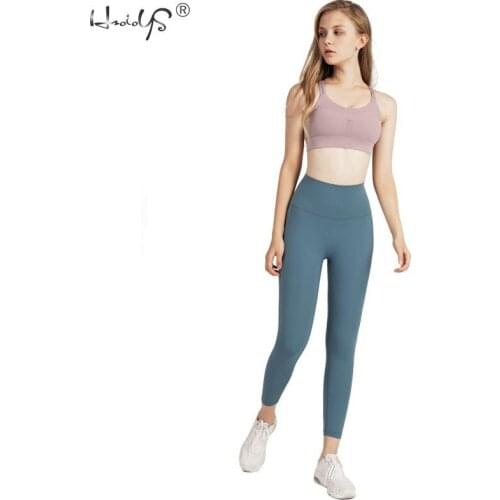 Fitness Leggings Women Sexy Workout Pants Wide Waistband Capri Leggings Women Spring Stretchy Mid Waist Casual Cropped Leggings