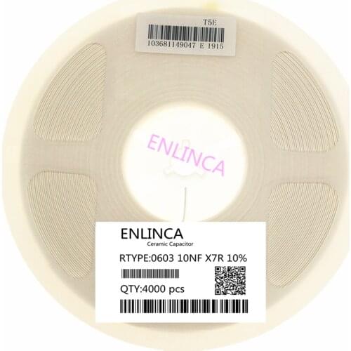 4000pcs 0603 1608 SMD Chip Multilayer Ceramic Capacitor 0.5pF - 47uF 10pF 22pF 1nF 10nF 100nF 0.1uF 1uF 2.2uF 4.7uF 10uF 22uF