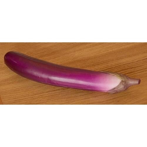 Simulation vegetables pu model Simulation vegetables PU eggplant fruit and vegetable food model home model room