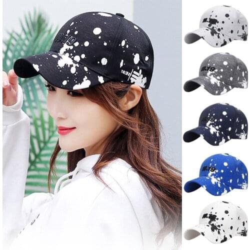 Men Paint Graffiti Baseball Cap Cotton Women Seasons Outdoor Casual Sun Hat Unisex Hip Hop Caps Trucker Student Gorra