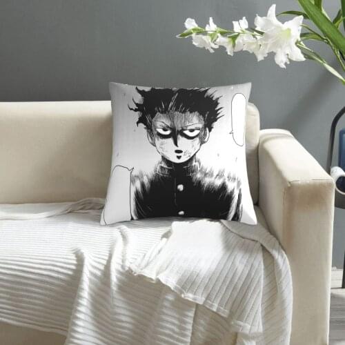 Mob Psycho 100 pillowcase printed cushion cover sofa waist pillow pillow cover