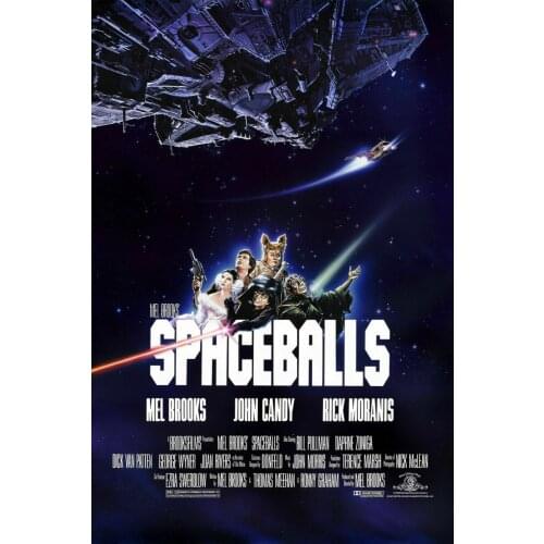 NEW SPACEBALLS Movie Art Film Print Silk Poster Home Wall Decor 24x36inch