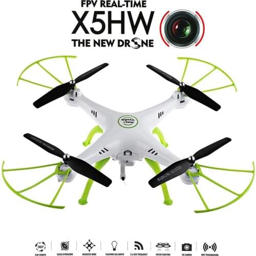 Original SYMA X5HW FPV RC Quadcopter Drone with WIFI Camera 2.4G 6-Axis VS Syma X5SW Upgrade RC Helicopter RC Toys Drones