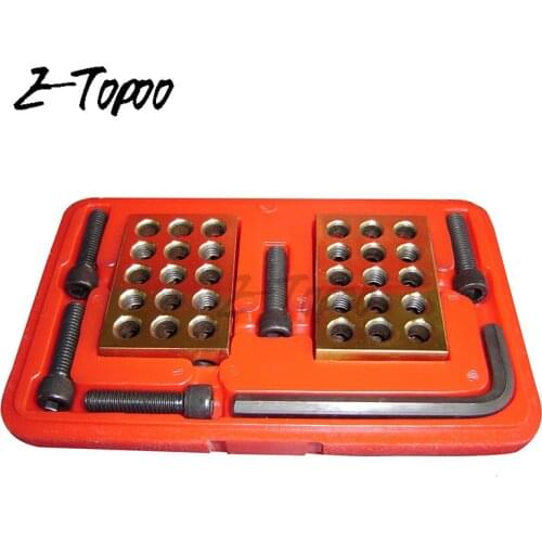 ZT01-01 23 holes Precision 1-2-3" Blocks parallel clamping block set steel block