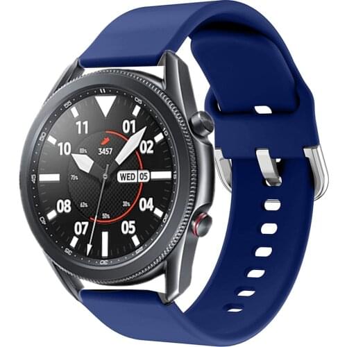 Sport Bracelet for Samsung Galaxy Watch 3 41mm 45mm Bands 20mm 22mm Soft Silicone Wrist Band for Active 2 40mm 44mm Strap Belt