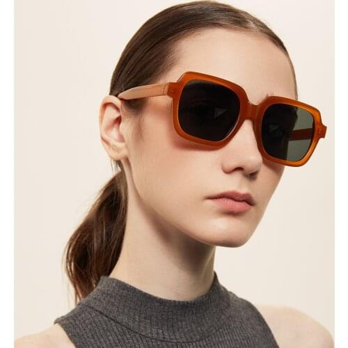 Multicolor Fashion Sunglasses For Women 2021 Retro Square Luxury Designer Sun Glasses Outdoor Travel Driving Eyewear Men UV400