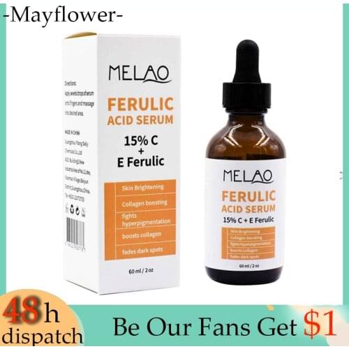 Face Serum 15% Ferulic Acid C +E Essence Moisturizing Anti-Wrinkle Skin Care Essential Liquid Facial Care Serum Brightening Skin