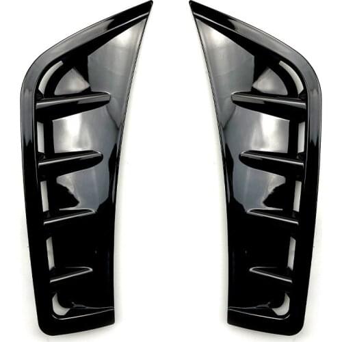 2PC Car Front Bumper Lip Lower Spoiler Air Deflector Valance Trim Styling DIY For Mercedes-Benz GLC 2020+ GLC260 GLC300