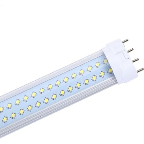 30pcs 2G11 led Tube Light 4pin LED horizontal plug lamp 2g11 pll Lamp PL bar LED Bar Replace H tube 9W 12W 18W 22w AC96-265V