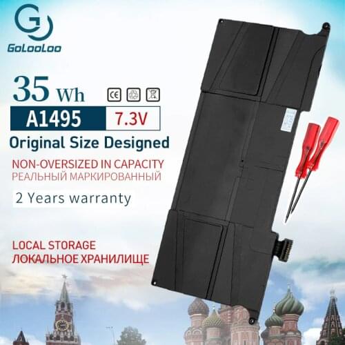 35Wh 7.3v Laptop Battery A1495 for Apple MacBook Air 11" A1370 Mid 2011 & A1465 (2012-2015) 35WH 7.3V,Repace: A1406 batteries