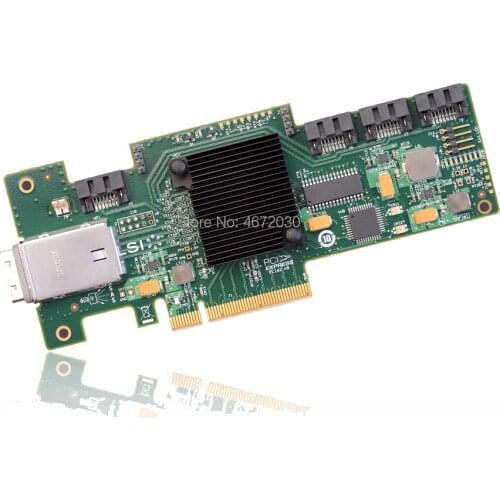 Avago LSI00192 9212-4i4e SGL 6Gb/s SATA/SAS HBA 4x int.+ 4x ext. Ports JBOD SATAX4 SFF8087 PCI-E 2.0 X8 Controller Card