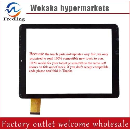 Black and white New DH-0940A1-GG-FPC109-V2 100% Tablet PC Touch Screen Panel Free shipping
