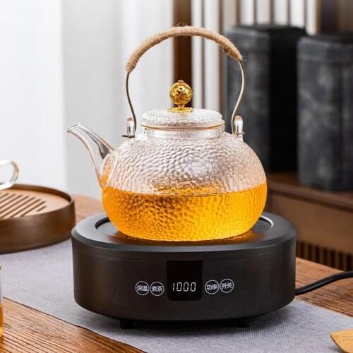 1000W Electric Hot Plate Electric Heater Stove Tea Maker Smart Tea Stove Boiled Water Multi-cooker Mini Heating Furnace 220V
