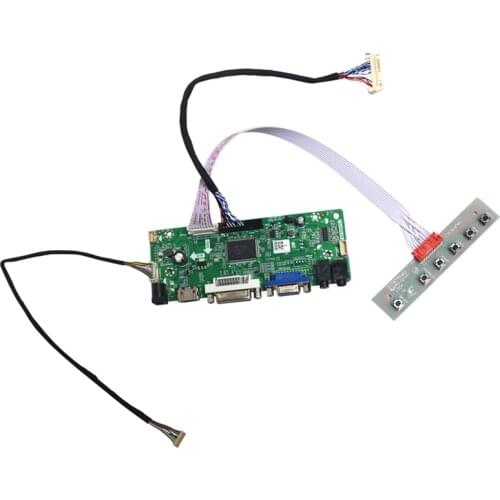 HDMI DVI VGA LCD Controller Board Kit For G104X1-L04 10.4inch 1024X768 XGA WLED Panel