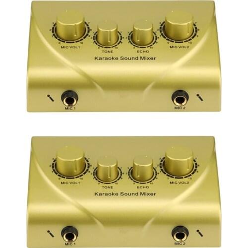 Karaoke Machine Professional Sound Mixer Echo Mixer Digital Audio Sound Audio System Devices Microphone Console