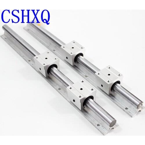 EU Warehouse No VAT Guide SBR Linear Guide Rail SBR20/SBR16/SBR12 Any Length+SBR20/16/12UU Linear Bearing Blocks for CNC Machine