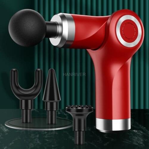 Mini Folding Massage Gun Ladies Portable Muscle Relaxation Fitness Equipment Fascia Gun