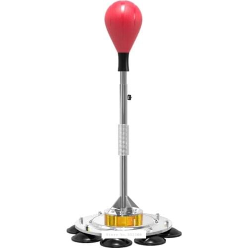 Standing Punching Bag Adult Children Adjustable Height Boxing Training Bag Suction Cup Base Tumbler Sandbag Vertical Speed Ball