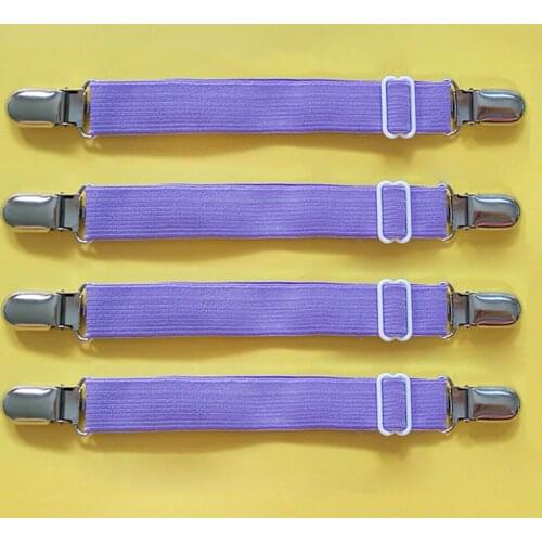 4 pieces/lot)Bed linen slip holder. Sheets clip. Practical sheets buckle fixed. Fixing band.Sheet clamps
