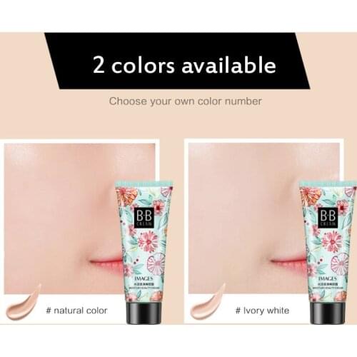 Face Foundation BB Cream 2 Color Whitening Moisturizing Concealer Foundation Brighten Makeup Face Beauty Makeup Cosmetics TSLM1