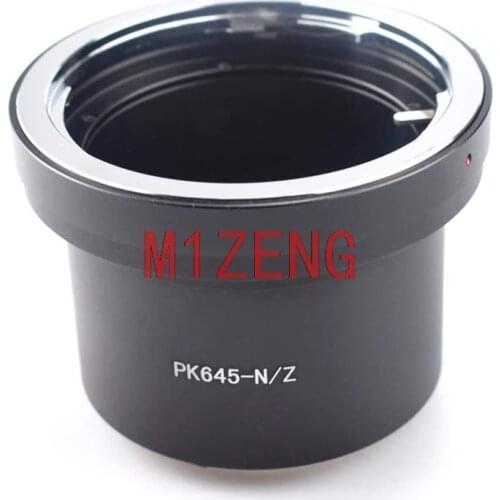 Pk645-Nik Z Adapter ring with tripod for pk645 lens to nikon Z Z6 Z7 NZ z50 mirrorless Camera body