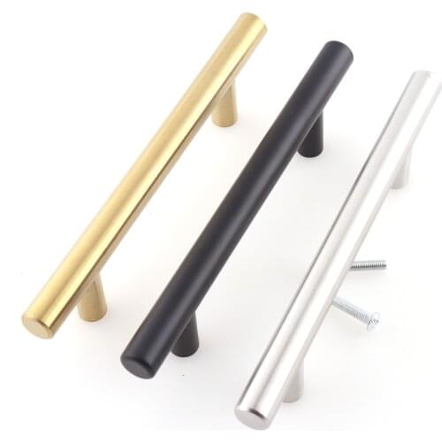 Cabinet Pulls Stainless Steel Kitchen Drawer Pulls Black Cabinet Handles Dresser Handle Door Handles Kitchen Hardware