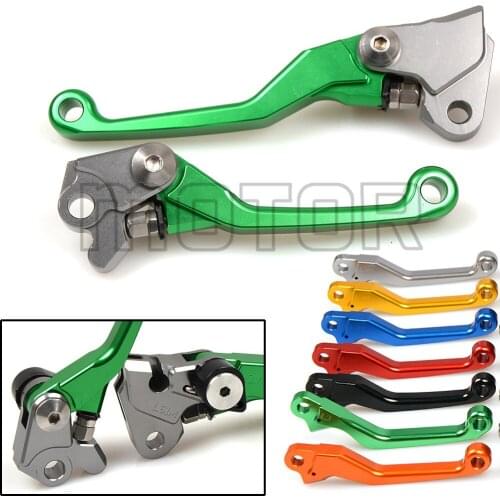 CNC Dirt Bike Pivot Handlebar Brake Clutch Levers For Kawasaki KLX125 D-TRACKER125 2010-2016 KLX150S KLX250 D-TRACKER 2009-2013