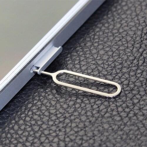 Sim Card Ejector Pin For iPhone se 7 6 s plus 5 5S 4 Samsung S7 edge lenovo Cell Phone Removal Tool Tray Holder Eject Metal Pin