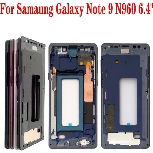Shyueda 100% New For Samaung Galaxy Note 9 N960 6.4" Front Middle LCD Screen Housing Frame Bezel