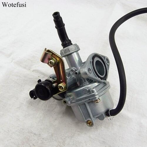 Wotefusi For 50cc 70cc 90cc 110cc ATV Quad Go-kart Cable Choke Carburetor PZ19 Scooter [PX03]