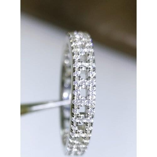 100% Real 14K White Gold Diamond Jewelry Anillos De Bizuteria Natural 1carat Diamond Gemstone Ring for Women Origin Diamond Ring