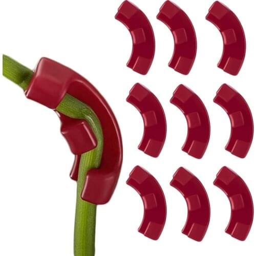 10Pcs Plant Bender, Tomato Branches Bender Bending Clips Plant Trainer for Low Stress Training, Bending Clip Plant Support Clips