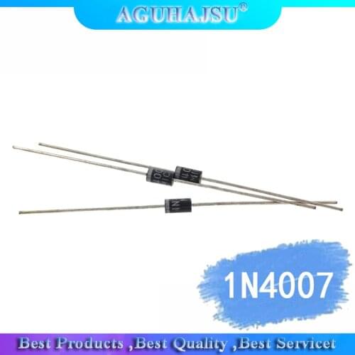 100PCS 1N4007 1N5819 1N4001 UF4007 FR107 FR207 DO-41 High quality Rectifier Diode