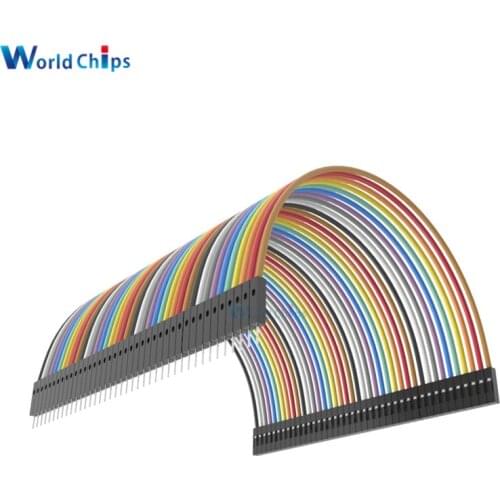40PCS Dupont 10CM Male To Female Jumper Wire Ribbon Cable for Arduino
