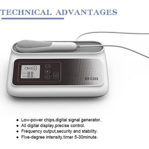 Free shipping Home Use Ultrasonic Physiotherapy Machine Physical Therapy Ultrasound Device