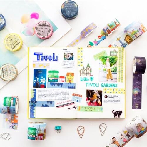 Big Celebration Washi Tape Decorative Paper Masking Tape Diy Adhesive Scrapbook Sticker