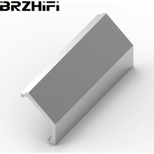 Professional Factory 6061 Aluminum Extrusion Press Machine Big Chamfer Panel For Power Electronic Equipment