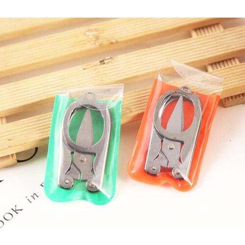 Home Portable Folding Stainless Steel Scissors Mini Folding Scissors Travel Trip Tool Gifts Free Shipping LX8527