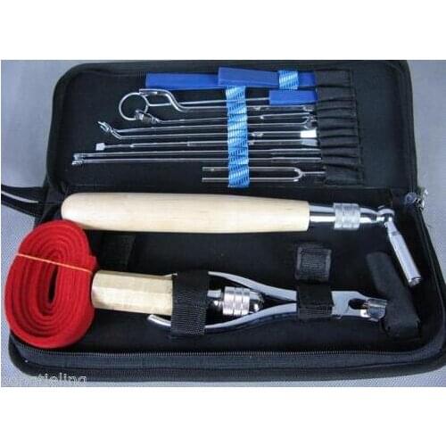 Piano tools,15pcs of tuning maintenance quality tools