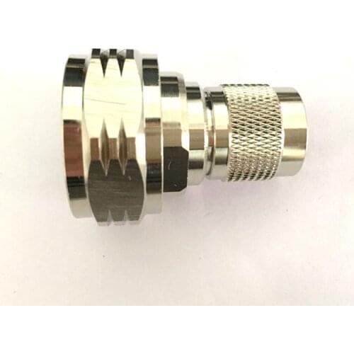 L29 7/16 DIN male plug to N Male Plug RF straight adapter connector