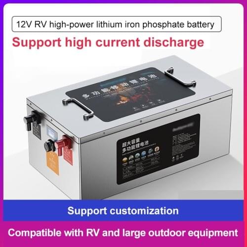 24V RV LiFePo4 Lithium Battery 100AH 200AH 300AH 400AH 500AH Solar Car Power Supply Large Capacity Batteries Pack
