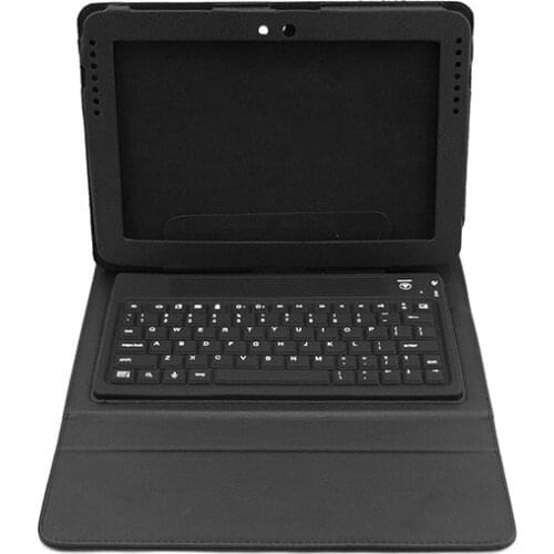 New Waterproof Soft Siliocn Wireless Bluetooth Keyboard Stand PU Leather Cover Case For Samsung Galaxy Note 10.1 N8000 N8010