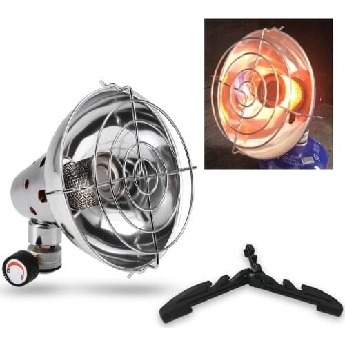 Portable Gas Heater Warmer Heating Stove Camping Stove Outdoor Fishing Hunting Picnic Propane Butane Tent Heater with Stand