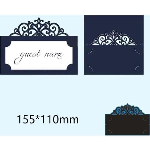 New Arrival hollow flower Frame Cutting Dies Stencil DIY Scrapbooking Photo Album Embossing Decor Paper Card Craft 155*110mm
