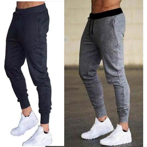 Gym trousers for men, high quality sportswear, bodybuilding, spring and autumn, new